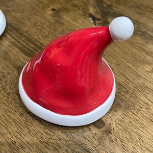 Rae Dunn Mug Topper Santa Hat